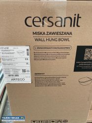Muszla, miska klozetowa WC Cersanit, nowa - Obrazek 3
