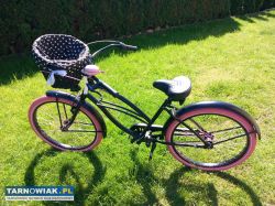 Rower plumbike la donna rose black - Obrazek 1