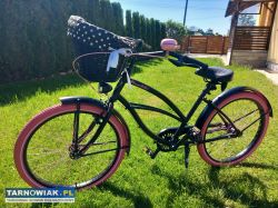 Rower plumbike la donna rose black - Obrazek 3