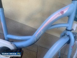 Rower 24" miejski kands vittoria rama 14" błękitny - Obrazek 3