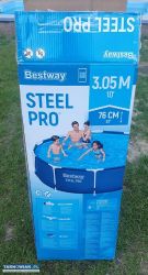 Basen Bestway 305x76cm k+ pompa plus gratisy - Obrazek 1