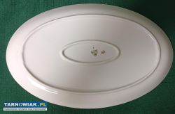 Porcelana Wałbrzych taca porcelanowa półmisek PRL - Obrazek 3
