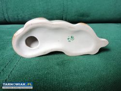 Porcelanowa figurka psa z PRL ZSSR sygnowana - Obrazek 3