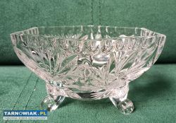 Kryształowa żardiniera salaterka vintage kryształ - Obrazek 2