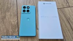 Motorola Edge 60 Fusion niebieska, jak nowa, gwar. - Obrazek 1