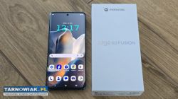 Motorola Edge 60 Fusion niebieska, jak nowa, gwar. - Obrazek 2