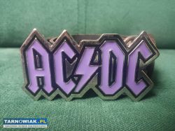 AC/DC pasek skórzany dla fana fanki unikalny - Obrazek 1