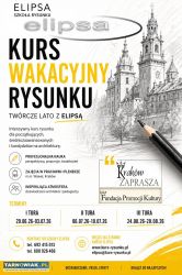 Wakacyjny kurs rysunku Elipsa 2026 - Obrazek 1