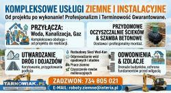 Roboty ziemne | przyłącza wody | kanalizacja | gaz - Obrazek 1