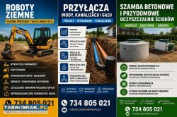 Kompleksowe usługi ziemne oraz instalacyjne. - Obrazek 1