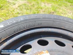 Felgi stalowe wraz z oponami Golf IV 205/55R16 91H - Obrazek 4