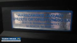 lekki wózek inwalidzki brązowy - Obrazek 3