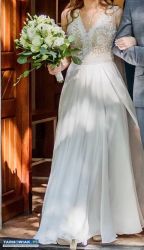 Suknia ślubna – model BEVERLY, rozmiar 38 - Obrazek 2