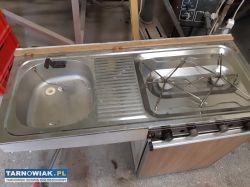 Zestaw lodówka, kuchenka i zlew Electrolux - Obrazek 3