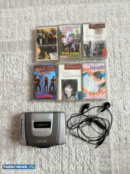 Kultowy Walkman przenośny odtwarzacz kaset PRL - Obrazek 1