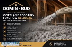 Ocieplanie poddaszy i dachów celuloza - Obrazek 1