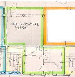Lokal użytkowy, ul. Wita stwosza 2, 82,9 m2 - Obrazek 1