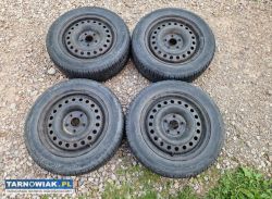 Koła zimowe 205/60r16 5x114.3 honda mazda - Obrazek 1