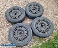 Koła zimowe 205/60r16 5x114.3 honda mazda - Obrazek 2