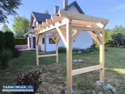 Pergola huśtawka ogrodowa - Obrazek 1