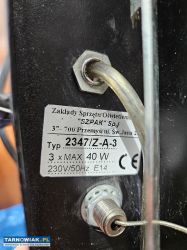 kinkiet plafon lampa wisząca 3x40w e14 - Obrazek 4