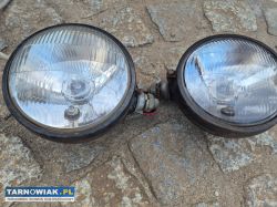 Przednie lampy Ursus C-330 metalowe komplet - Obrazek 1