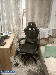 Fotel gamingowy czarny - Obrazek 1