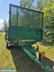 Rozrzutnik 3,5 t jednoosiowy Agromet Brzeg - Obrazek 1