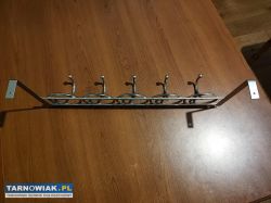 Wieszak ścienny na ubrania / kurtki – metalowy - Obrazek 2