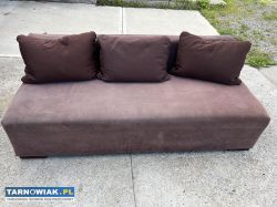 Piękna brązowa sofa zobacz - Obrazek 1