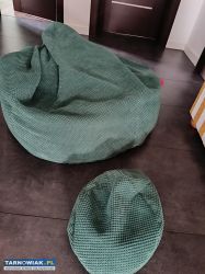 Duża pufa worek na zamek - Obrazek 1