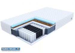 Materac 80x200 kieszeniowy hr kokos fdm modena - Obrazek 1