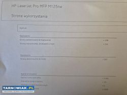 Drukarka wielofunkcyjna HP laser pro jet M125nw uż - Obrazek 4