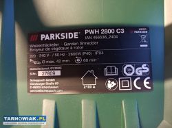 Rozdrabniacz do gałęzi Parkside - Obrazek 3