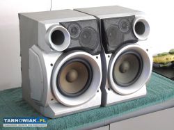 Kolumny JVC 2x 120 wat sprawne świetne stereo. DOS - Obrazek 1