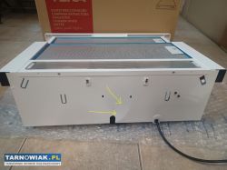 Okap podszafkowy teleskopowy TECA 60 cm biały - Obrazek 4