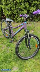Rower 24 Kross Lea alu rama 12 cali nowe opony spr - Obrazek 4