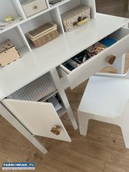 Piękne biureczko z krzesłem biurko 3-6 lat - Obrazek 2