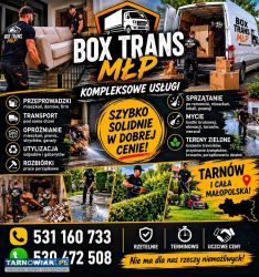 Firma BoxTrans usługi przeprowadzkowe - Obrazek 1