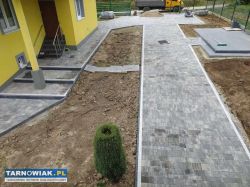 Brukarstwo. Kostka brukowa drogi podjazdy - Obrazek 4