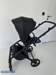 Wózek Anex Eli 2w1 czarny  – gondola + spacerówka - Obrazek 3