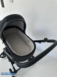 Wózek Anex Eli 2w1 czarny  – gondola + spacerówka - Obrazek 4