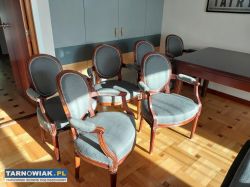 Stół drewniany i krzesła Zamek Królewski - Obrazek 1