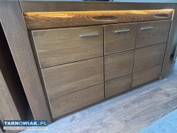 Sprzedam drewnianą komodę i witrynę w zestawie - Obrazek 3
