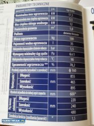 Sprzedam piec "dworek kocioł ZN BLUE 12kW niski - Obrazek 3