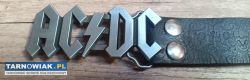 AC/DC pasek 90 cm L Skórzany pasek dla fana - Obrazek 1