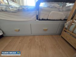 IKEA HEMNES Łóżko rozkładane z 3 szufladami - Obrazek 2