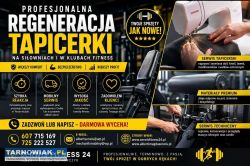 Regeneracja tapicerki na siłowniach, w klubach fit - Obrazek 1