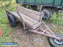 Mały wóz, przyczepka jednoosiowa rolnicza - Obrazek 1
