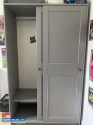 Sprzedam meble IKEA Hauga. Szafa z komodą - Obrazek 3